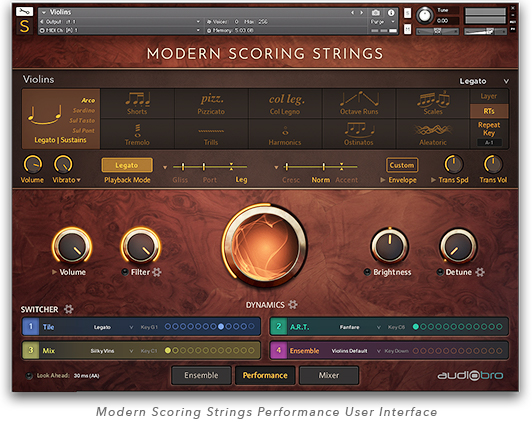 Audiobro – Modern Scoring Strings Expanded Legato (KONTAKT)