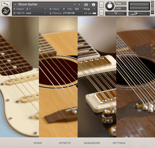Wavesfactory – Strum Guitar (KONTAKT)