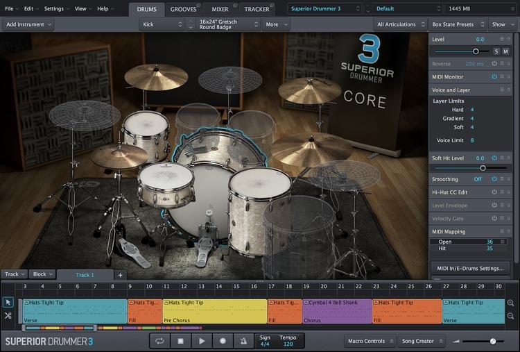 Toontrack – Superior Drummer 3 v3.2.5 Update STANDALONE, VSTi x64