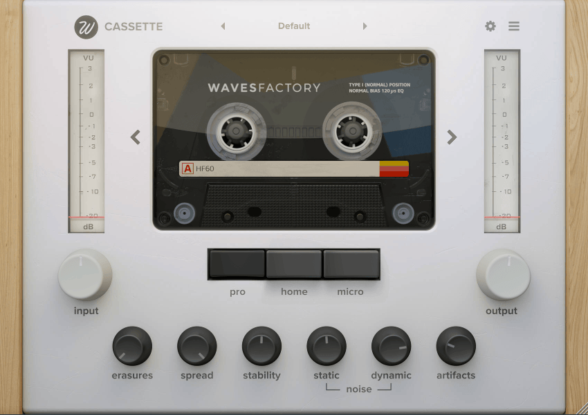 Wavesfactory – Cassette 1.0.5 VST, VST3, AAX x64