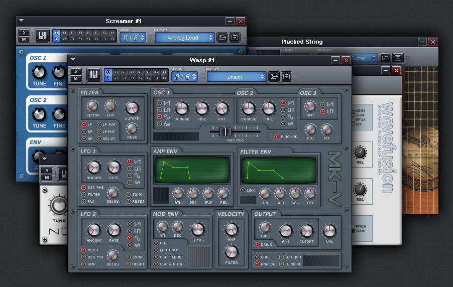 Synapse Audio – Plugins Bundle 2021.9 Reason RE x64