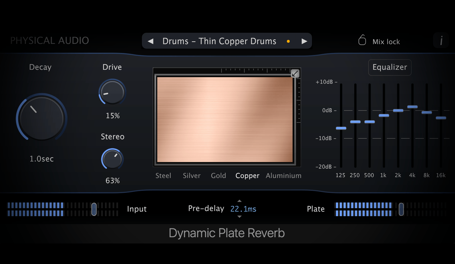 Physical Audio – Dynamic Plate Reverb 3.1.3 VST3, AAX x64