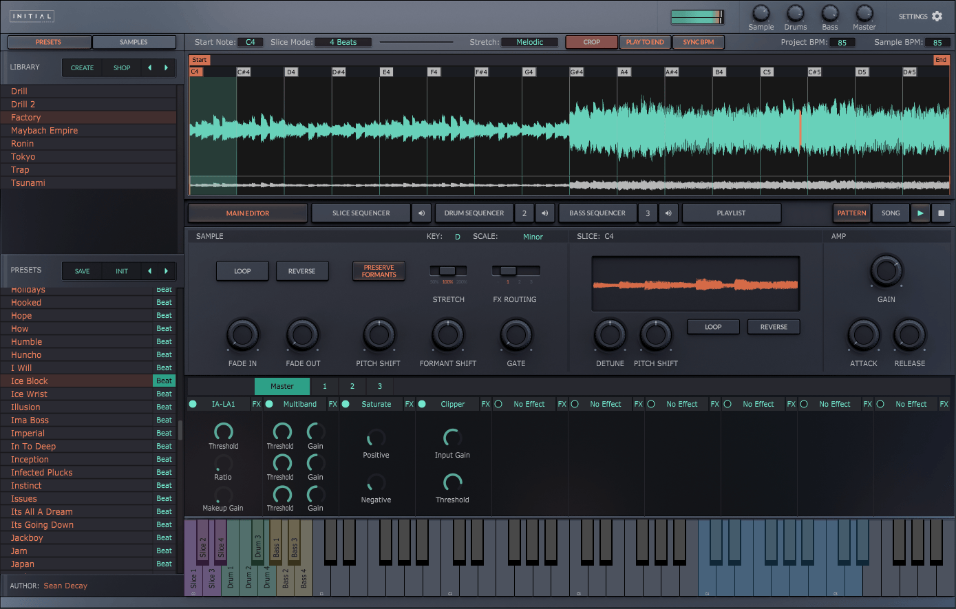 Initial Audio – Slice 1.1.6 VSTi, VSTi3, AUi WIN.OSX x64