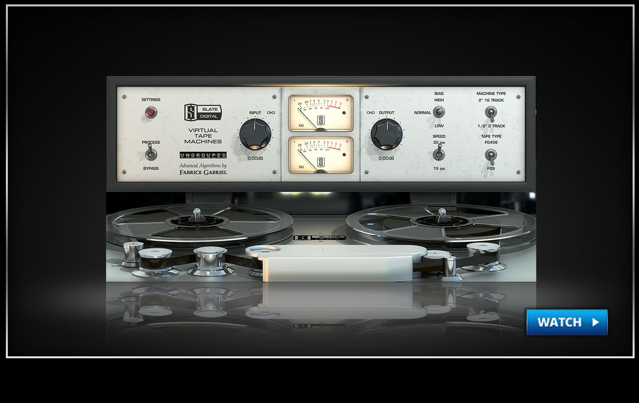 Slate Digital – Virtual Tape Machines 1.1.17.2 VST, VST3, AAX x64