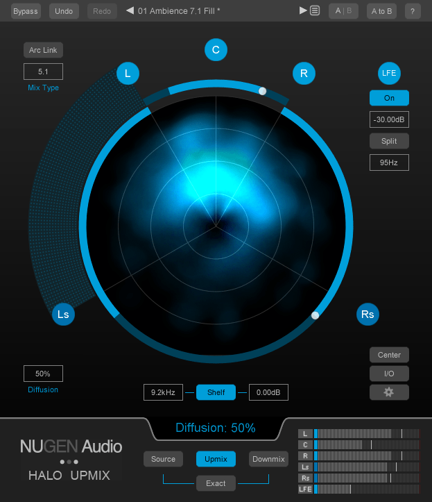 NuGen Audio – Halo Upmix 1.6.0.15 VST3, AAX x64