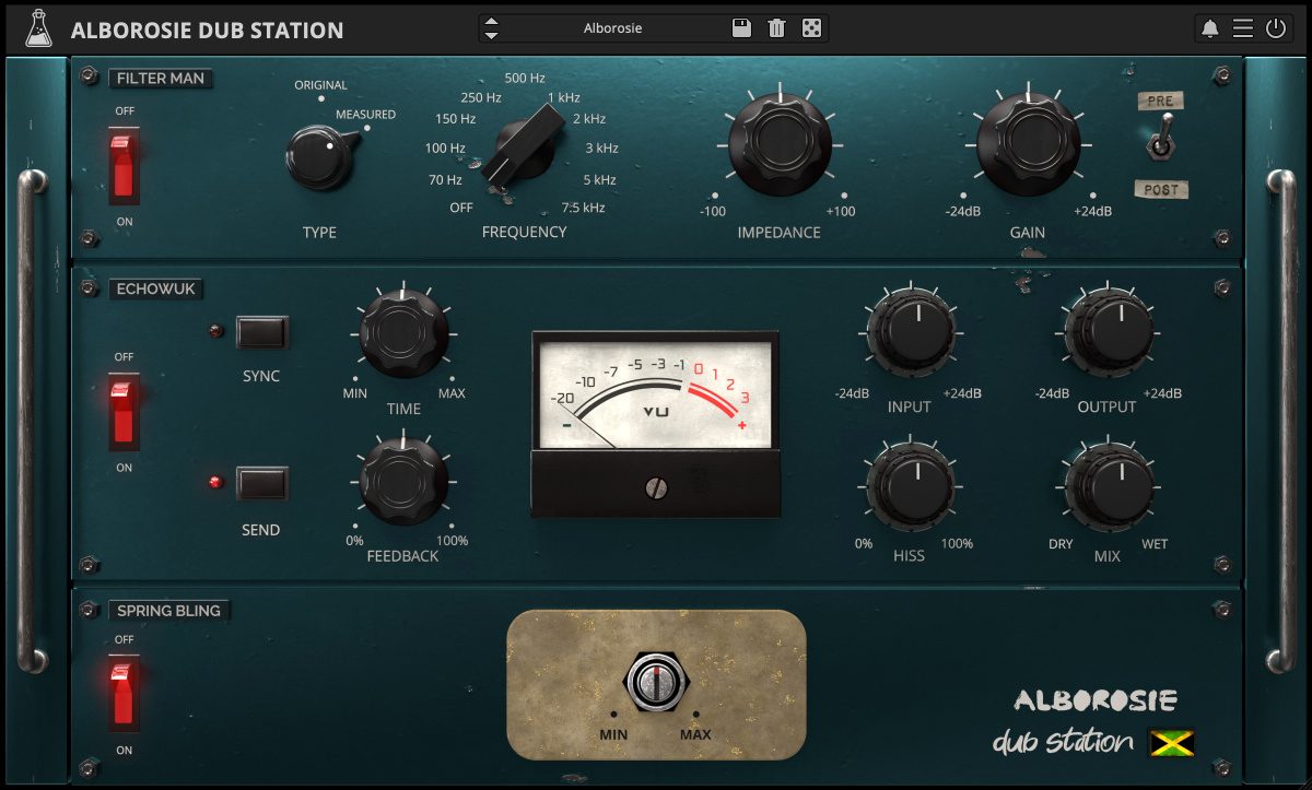 AudioThing – Alborosie Dub Station 1.0.0 VST, VST3, AAX x64