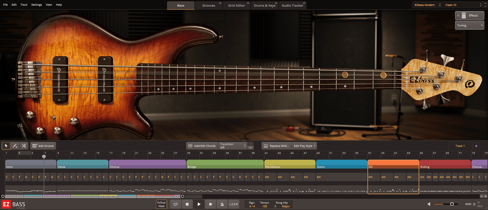 Toontrack – EZbass Update 1.1.1 STANDALONE, VSTi, VSTi3, AU WIN.OSX x64 – Update