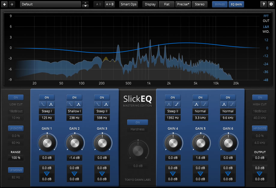 Tokyo Dawn Records – TDR SlickEQ Mastering 2.0.5 VST, VST3, AAX, AU WIN.OSX x86 x64