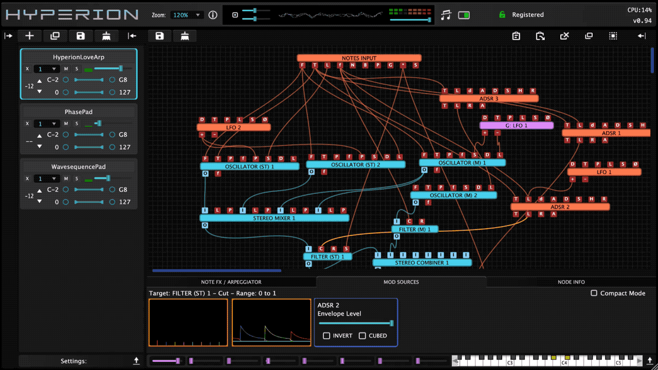 Tracktion Software & Wavesequence r – Hyperion 1.11 STANDALONE, VSTi3 x64