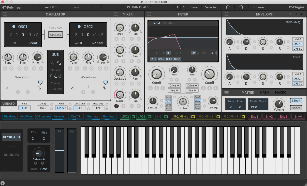 HY-Plugin – Synths-Plugins Bundle 2021.11 VSTi, VSTi3, AU WIN.OSX x86 x64