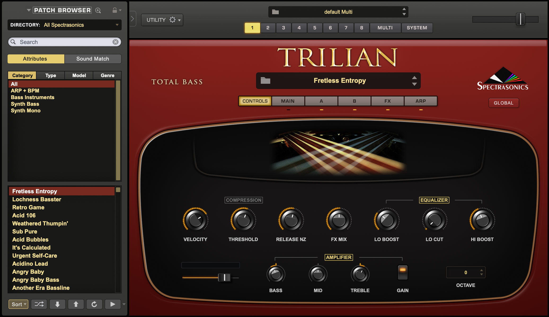 Spectrasonics – Trilian v1.6.0 f Standalone, VSTi, VST3, AAX x64