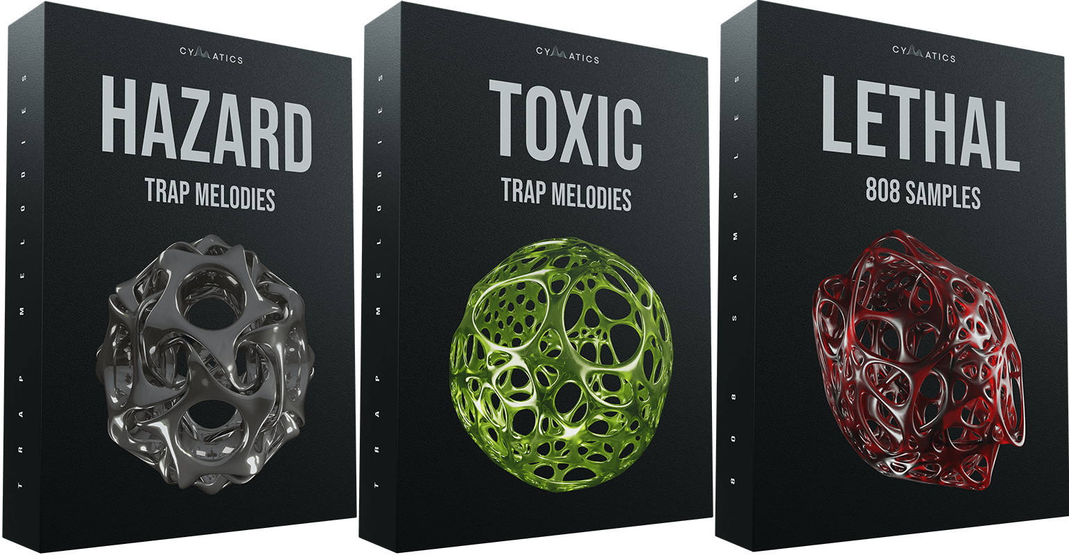 Cymatics – Trap melodies + bonus 808 pack (MIDI, WAV)