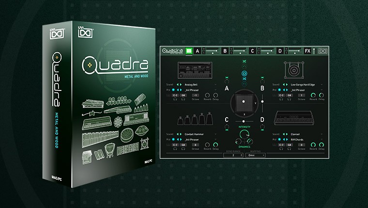UVI – Quadra Metal and Wood v1.0.0 (UVI Falcon)
