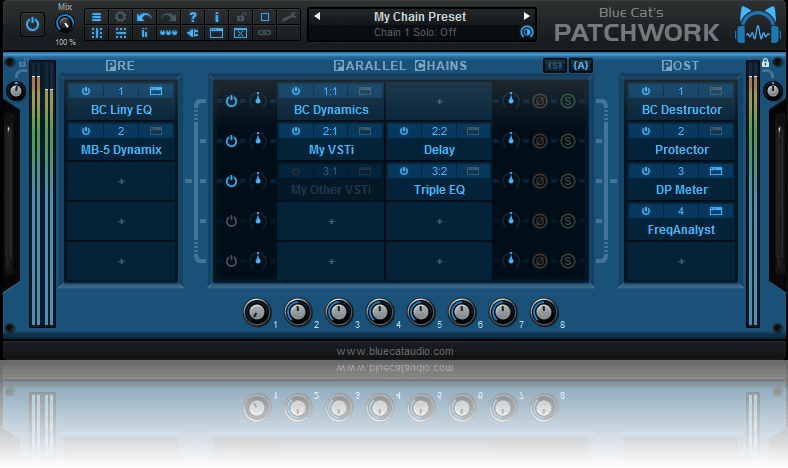 Blue Cat Audio – Blue Cats PatchWork v2.51 STANDALONE, VST, VST3, RTAS, AAX, AU WIN.OSX x86 x64