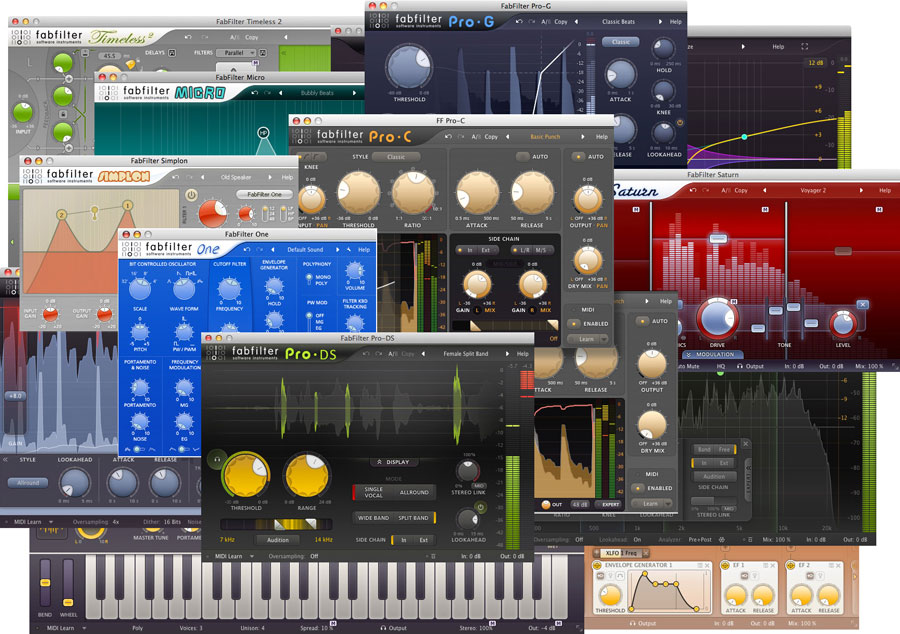 FabFilter – All Plug-Ins [Win]-TRAZOR VST, VST3, AAX x64