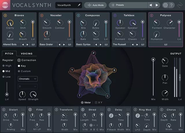 iZotope VocalSynth Pro v2.5.0 WIN  MAC