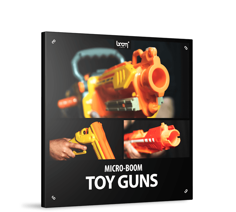 Boom Library – Toy Guns (WAV) – gun sounds, weapon sounds