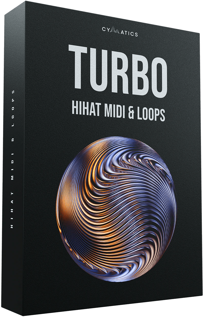 Cymatics TURBO Hihat Midi & Loops Wav Midi