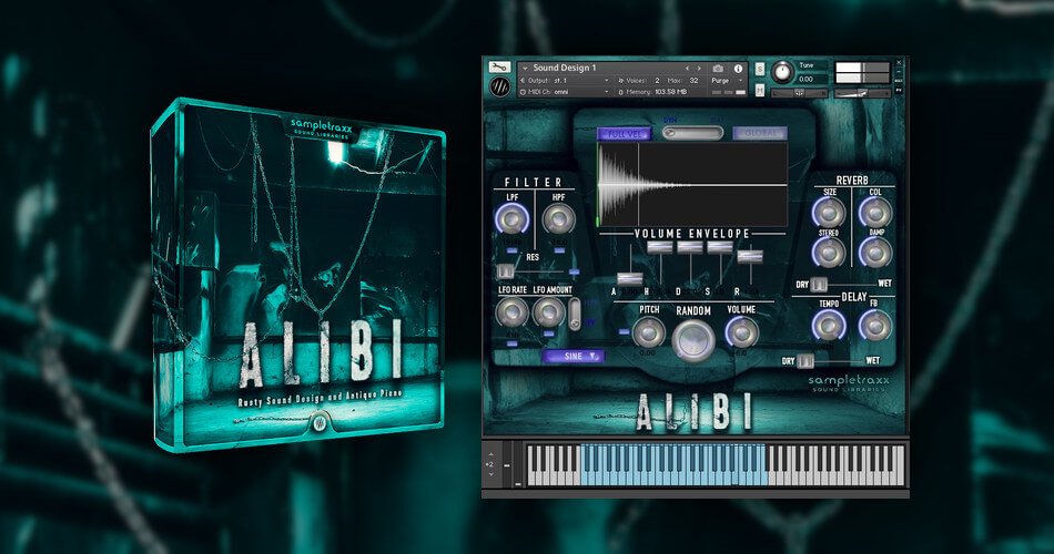 SampleTraxx – ALIBI – Rusty Sound Design & Antique Piano (KONTAKT)
