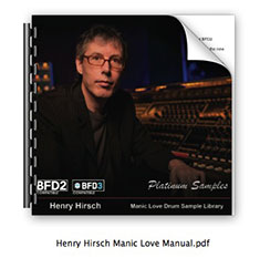 Platinum Samples – Henry Hirsch Manic Love (BFD3)