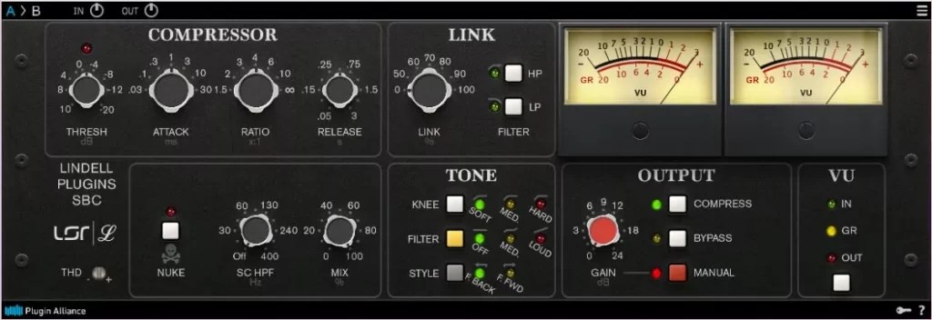Plugin Alliance – Lindell SBC v1.0.1 VST, VST3, AAX x64