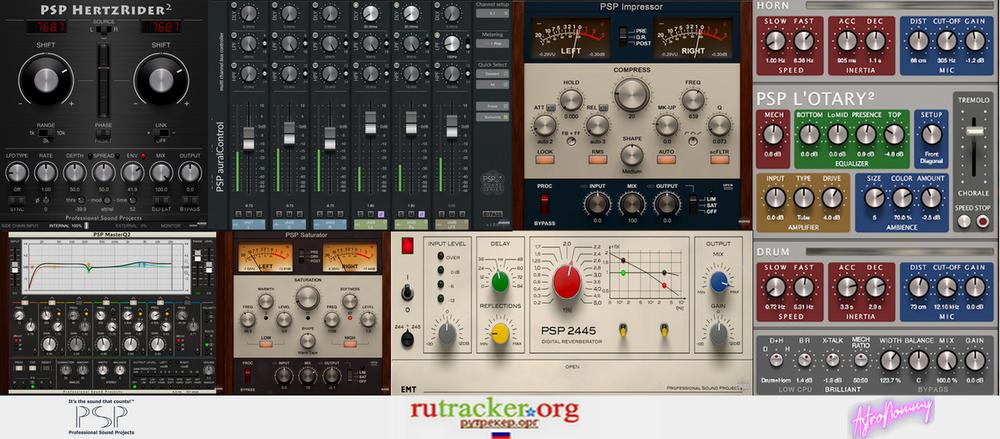 PSPaudioware – Plug-Ins Bundle VST, VST3, AAX x64