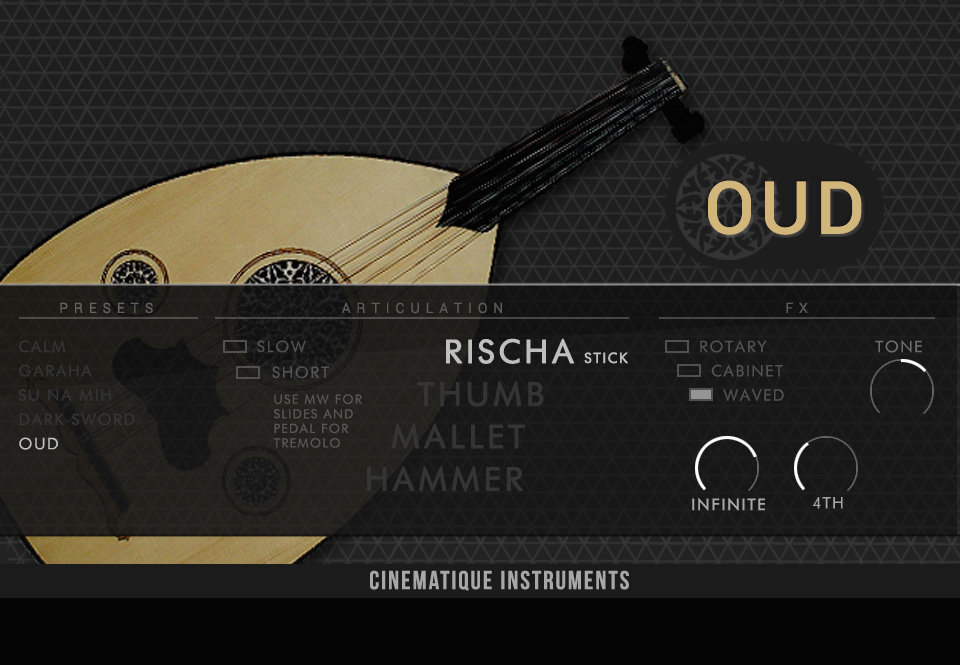 Cinematique Instruments – OUD v1.5 (KONTAKT) Direct Link