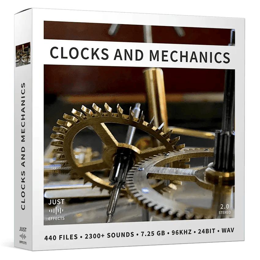 Just Sound Effects – Clocks and Mechanics (WAV)