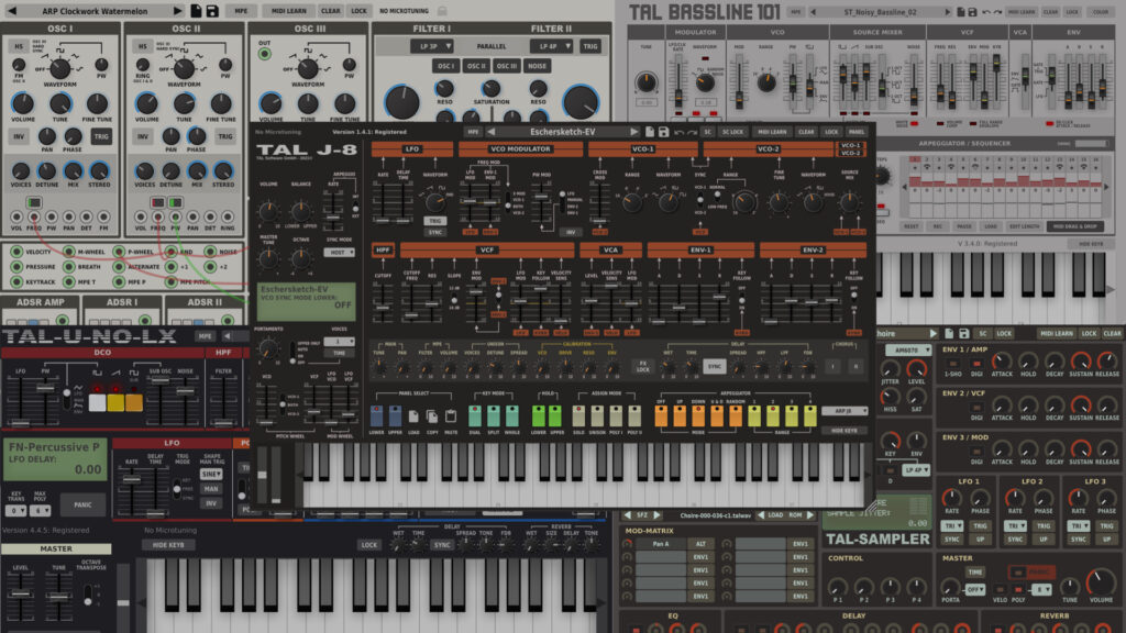 TAL Software – Synths-Plugin Bundle 2022.9, VST3, x64, No Install
