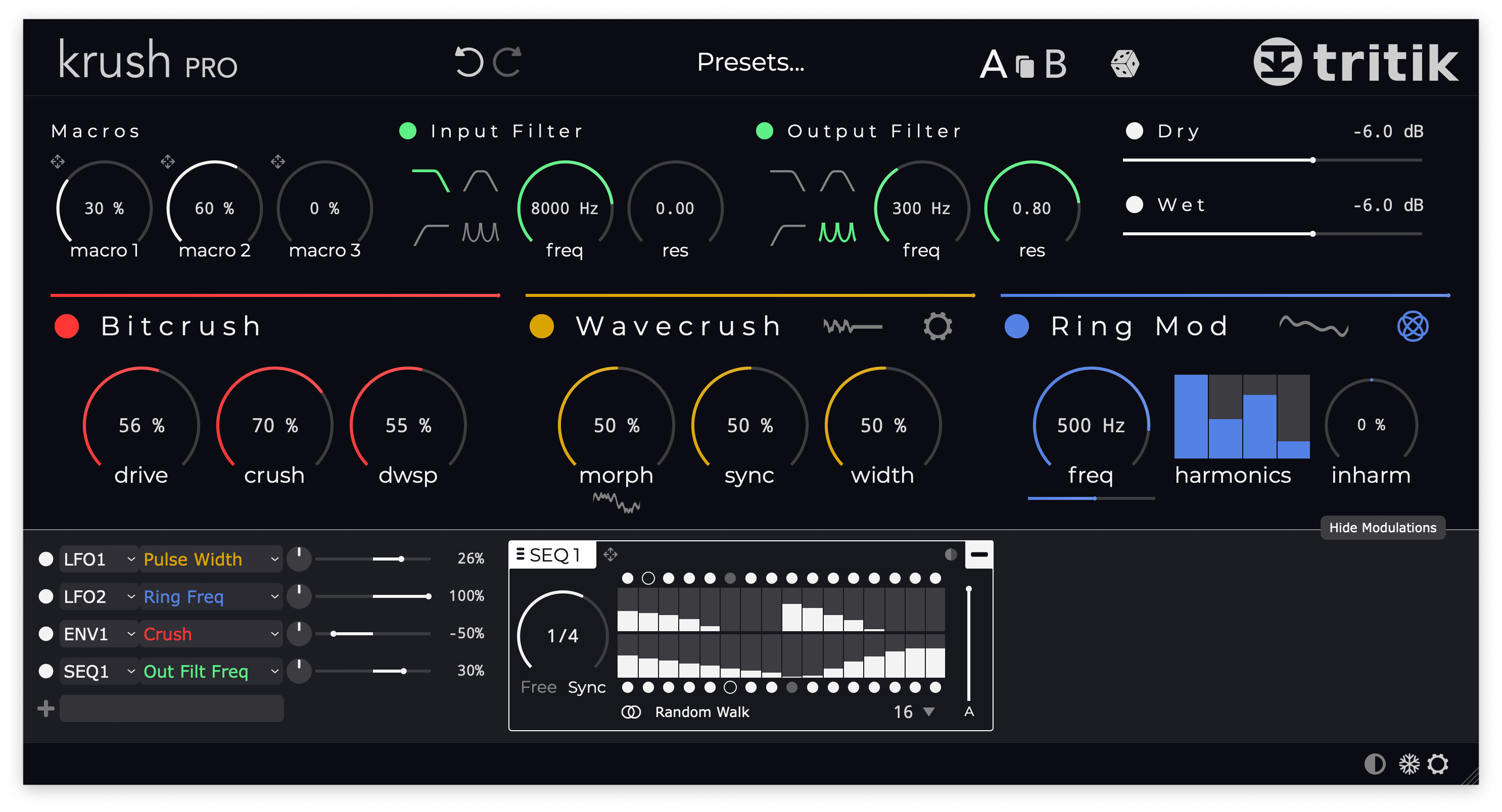 Tritik – Krush Pro v1.1.1 VST, VST3, AAX x64
