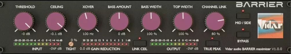Vidar Audio – BARRIER v1.0.0 VST3 x64