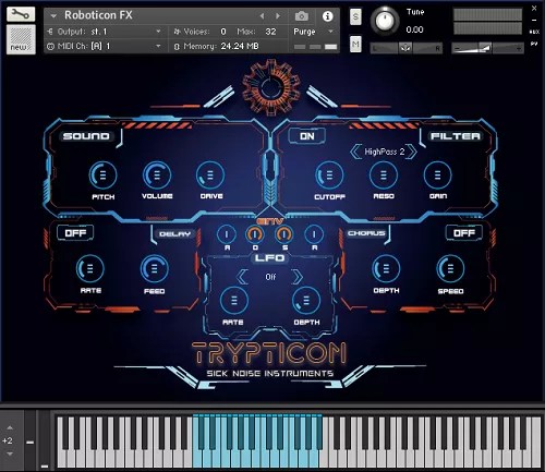 Sick Noise Instruments – TRYPTICON (KONTAKT)