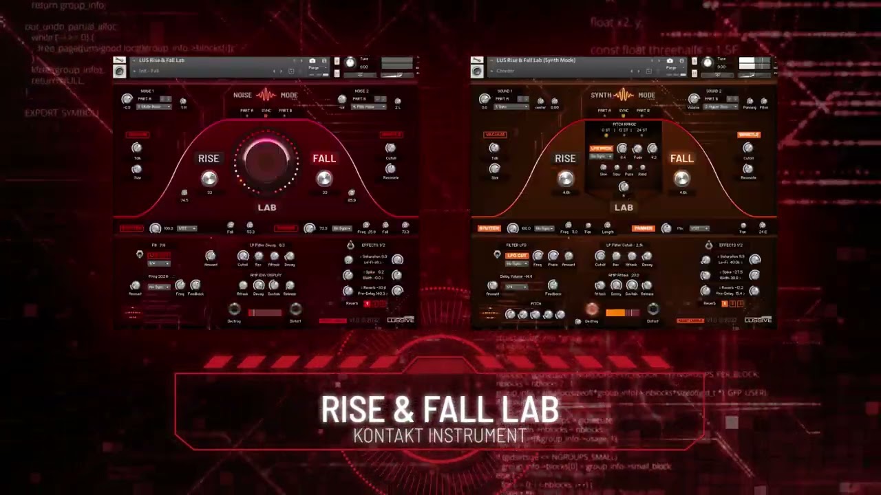 Lussive Audio – Rise & Fall Lab v1.0 (KONTAKT)