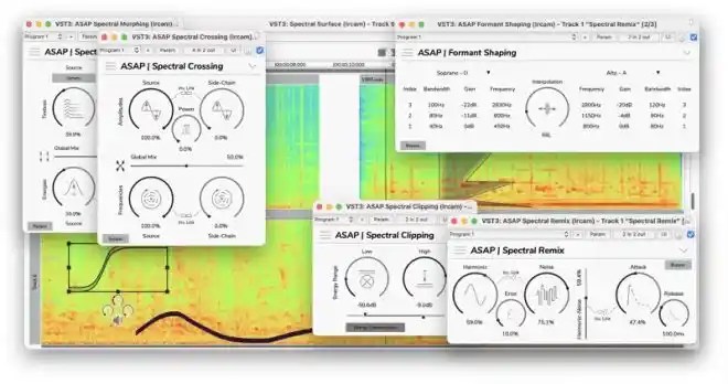 IRCAM – ASAP Plugins Collection v1.0.1 VST3, ARA, AAX x64