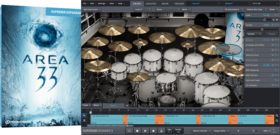 Toontrack – Area 33 SDX v1.0.1 (SOUNDBANK)