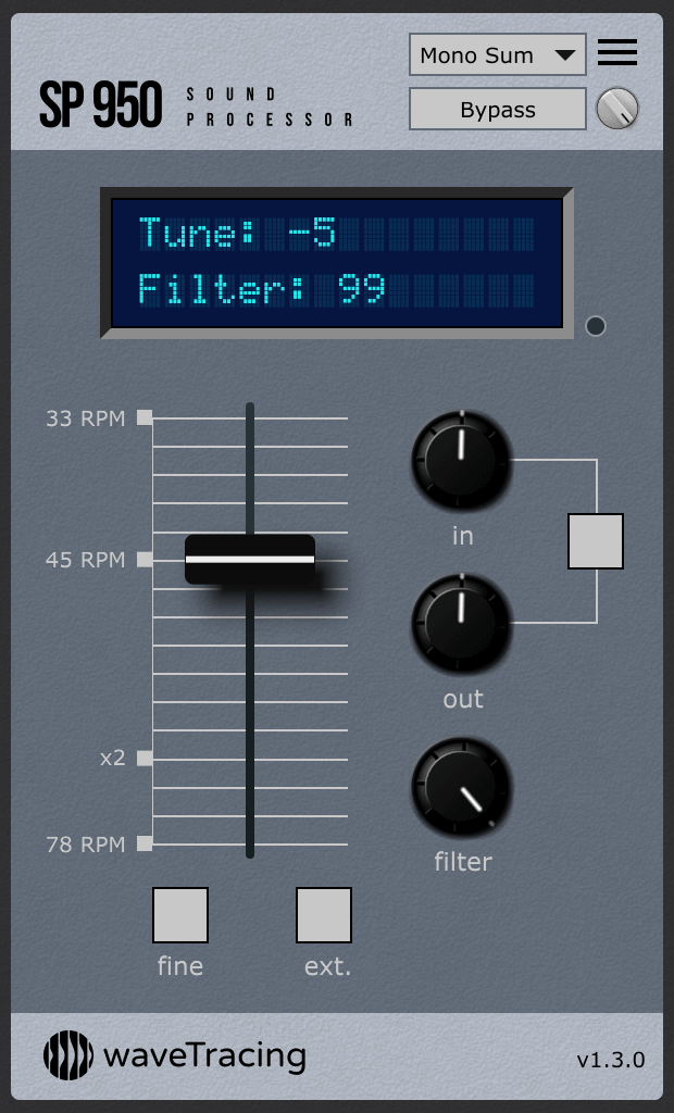 WaveTracing – SP950 v1.3.0 VST3 x64