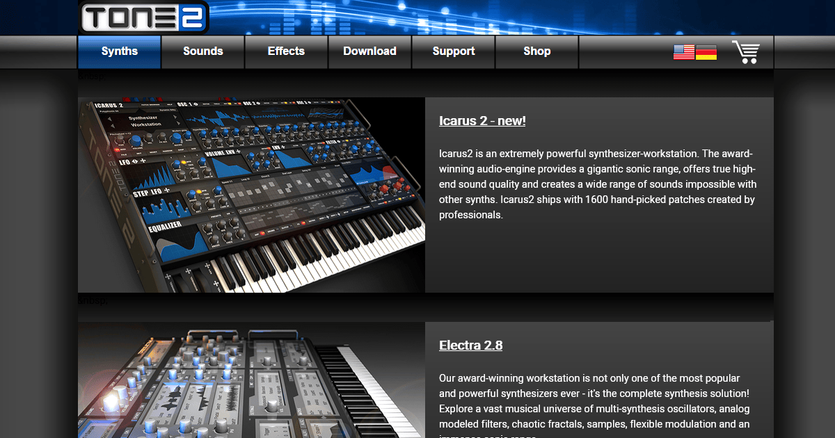 Tone2 – Electra2 Sounds Bundle (SOUNDBANK)