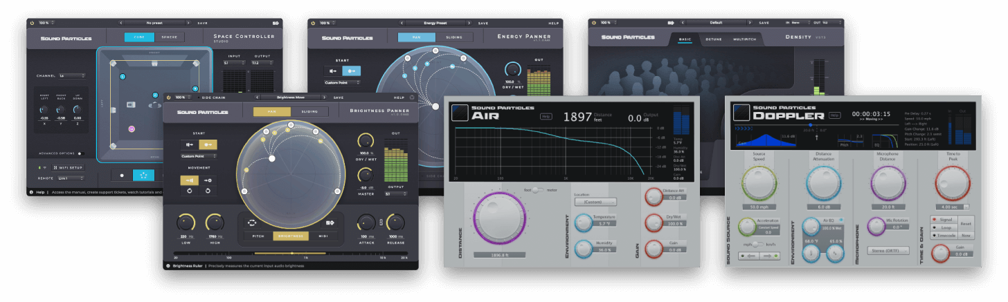 Sound Particles – 6FX Bundle VST, VST3, AAX x64