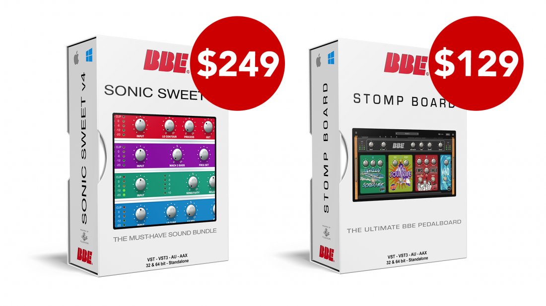 BBE Sound – Sonic Sweet v4.4.0 & Stomp Board v1.4.0 SAL, VST, VST3, AAX x64