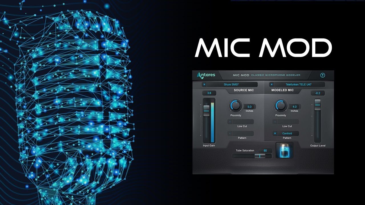 Antares – Auto-Tune Mic Mod 4.3.0 VST3, AAX x64