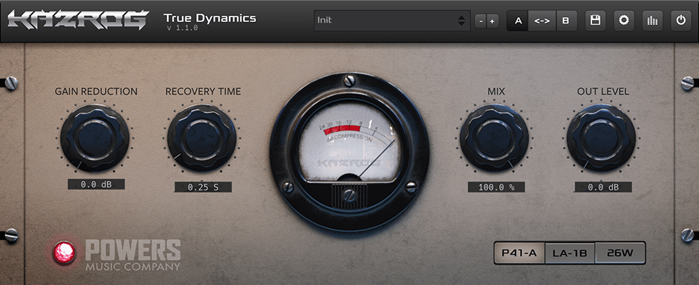 Kazrog – True Dynamics v1.1.2 VST, VST3, AAX, AU WIN.OSX x64