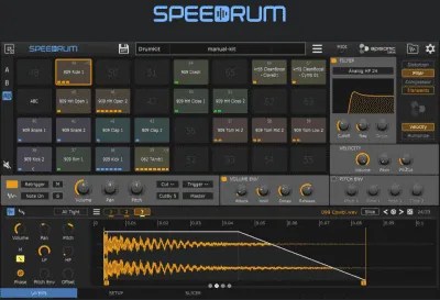 Apisonic Labs – Speedrum v1.4.8 WIN/MAC VSTi, VSTi3, AU x64