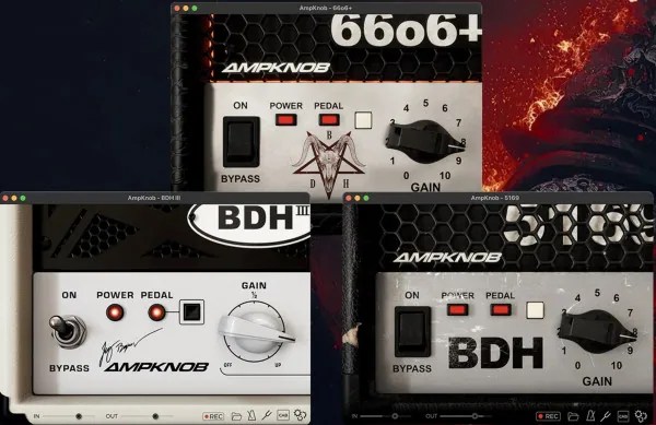 Bogren Digital – AmpKnob BHD Bundle v1.0.0 Standalone, VST3, AAX x64