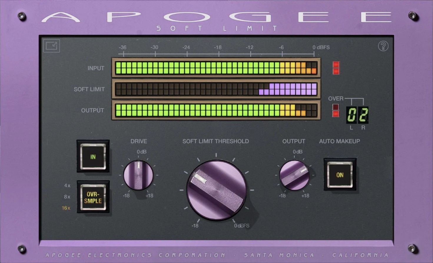 Apogee – Soft Limit 1.0 14 VST, VST3, AAX, AU x64