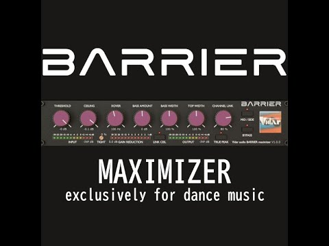 Vidar Audio – BARRIER maximizer v1.8.0 VST3 x64