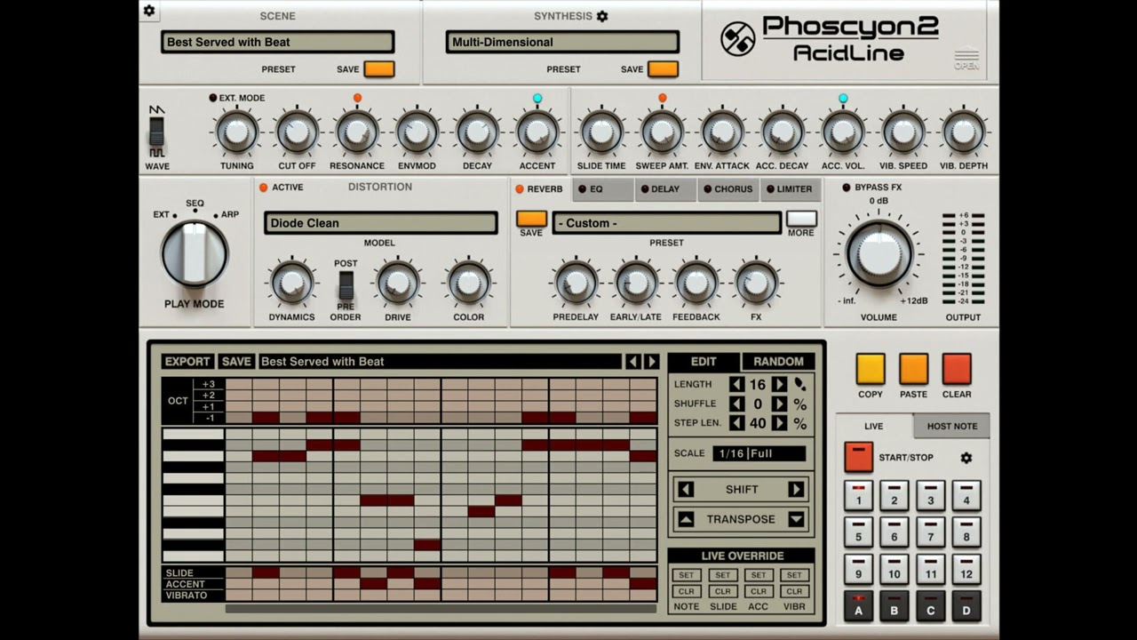 D16 Group – Phoscyon 2 v2.1.0 VSTi, VST3i, AAX, AU WIN.OSX x64