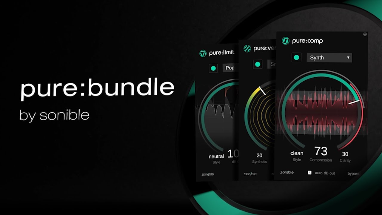 Sonible – purebundle v1.0 VST, VST3, AAX, AU WIN.OSX x64