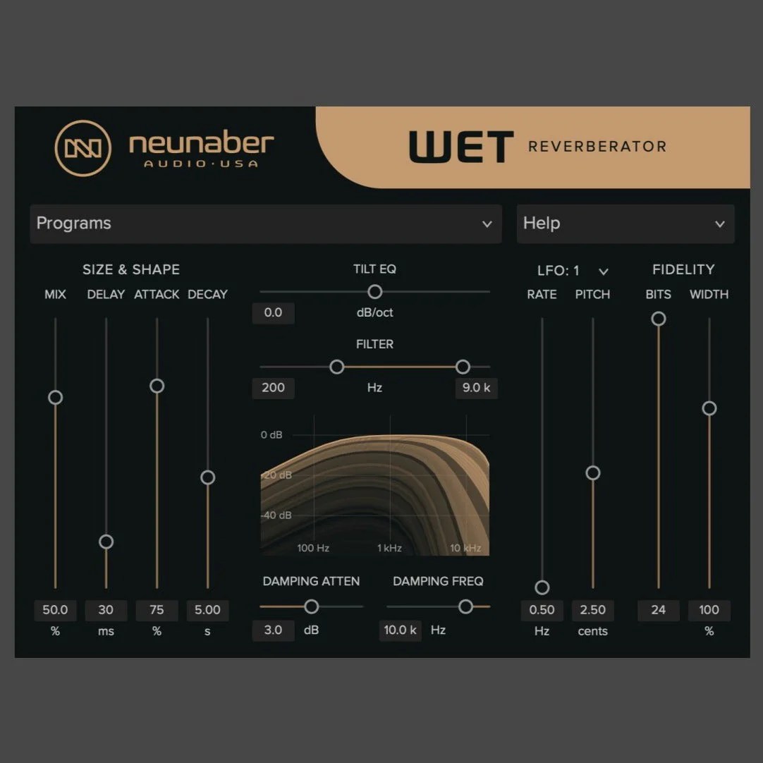 Neunaber Audio – Wet Reverberator v1.0.7 VST, VST3, AAX x64