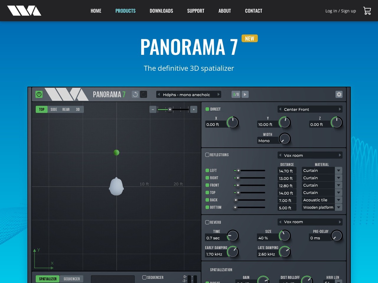 Wave Arts – Panorama 7 v7.0.2 VST2, VST3, AAX x64 (Panning)