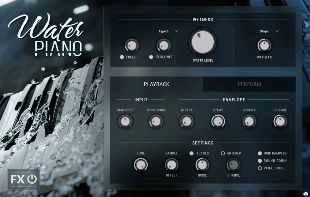 Impact Soundworks – Water Piano (KONTAKT)